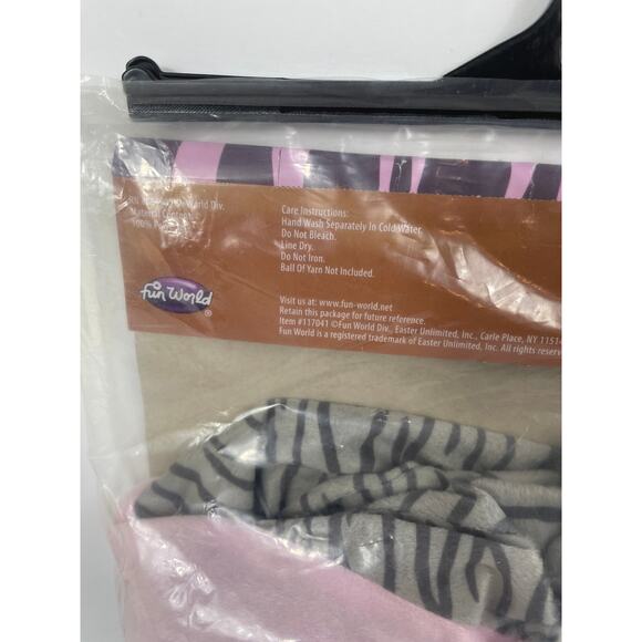 Fun World Fuzzy Little Striped Kitten Infant Halloween Costume Size Large 12-24M - Picture 5 of 7